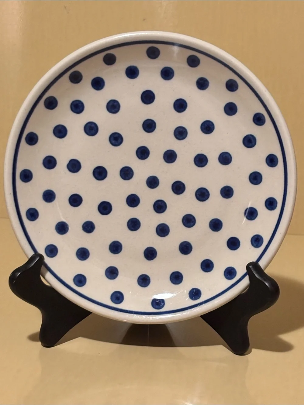 Set of 2 Boleslawiec Polish Pottery Salad Plates. Read Description.
